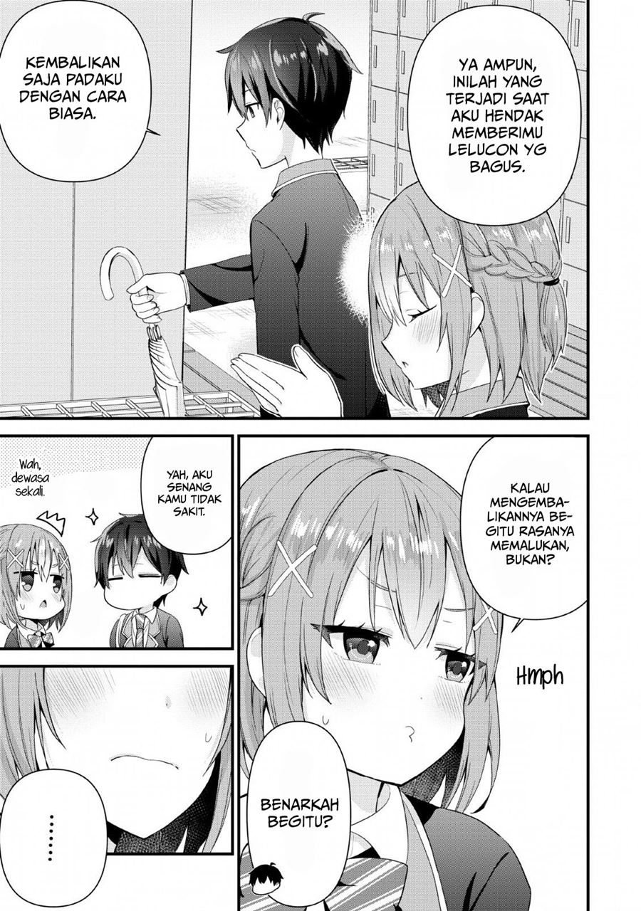 The Cute Girl Sitting Next to Me Is Trying to Make Me Fall in Love With Her as a Way to Ridicule Me, but the Tables Were Turned on Her Before She Knew It Chapter 03 Gambar 24
